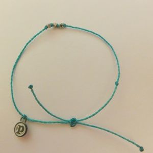 Blue Pura Vida Adjustable Crystal Bracelet VSCO